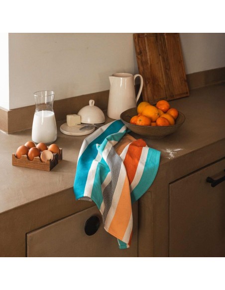 TORCHON ŒILLET GARLIN