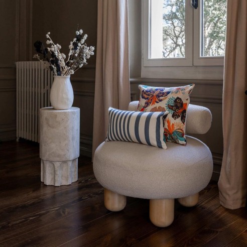 COUSSIN CARRE ADOUR/FLEURS