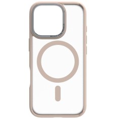 COQUE MAGSAFE 2M MAT FROST BEIGE IPHONE 16 PRO 2