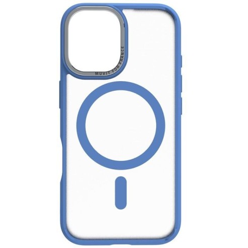 COQUE MAGSAFE 2M MAT FROST BLEU IPHONE 16