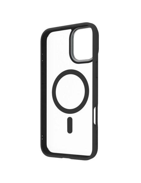 COQUE MAGSAFE 2M MAT FROST NOIR IPHONE 16 PLUS