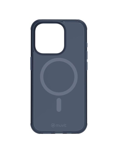 COQUE MAGSAFE 2M TRANSLUCIDE BLEU IPHONE 15 PRO