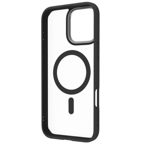 COQUE MAGSAFE 2M MAT FROST NOIR IPHONE 16 PRO MAX