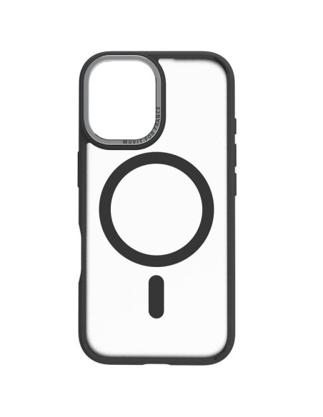COQUE MAGSAFE 2M MAT FROST NOIR IPHONE 16