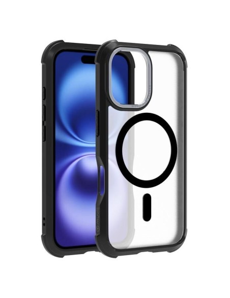 COQUE MAGSAFE 3M MAT FROST NOIR IPHONE 16