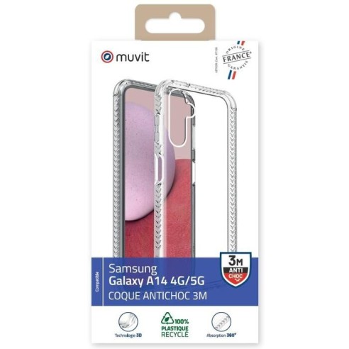 COQUE TRANSP RENFORCEE 3M SAMSUNG GALAXY A14 4G/5G