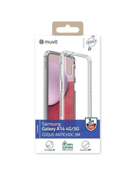 COQUE TRANSP RENFORCEE 3M SAMSUNG GALAXY A14 4G/5G