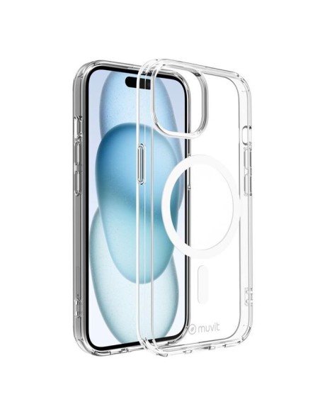 COQUE TRANSPARENTE MAGSAFE 2M IPHONE 15