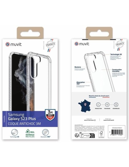 COQUE TRANSP RENFORCEE 3M SAMSUNG GALAXY S23+