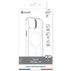 COQUE TRANSPARENTE MAGSAFE 2M IPHONE 15 2