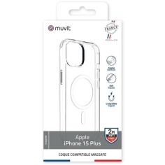 COQUE TRANSPARENTE MAGSAFE 2M IPHONE 15 PLUS 2