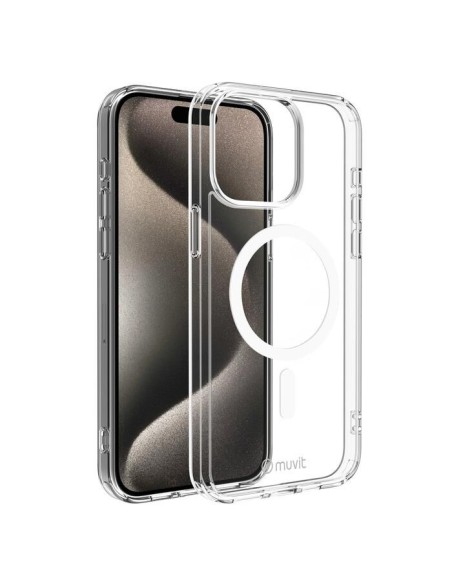 COQUE TRANSPARENTE MAGSAFE 2M IPHONE 15 PRO MAX