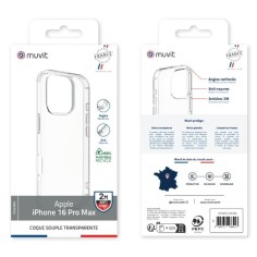 COQUE TRANSPARENTE 2M RECYCLEE IPHONE 16 PRO MAX 2