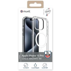 COQUE TRANSPARENTE MAGSAFE 3M IPHONE 15 PRO 2