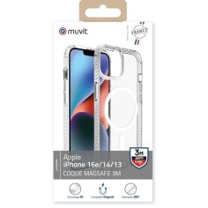 COQUE TRANSPARENTE MAGSAFE 3M IPHONE 16E/14/13 2