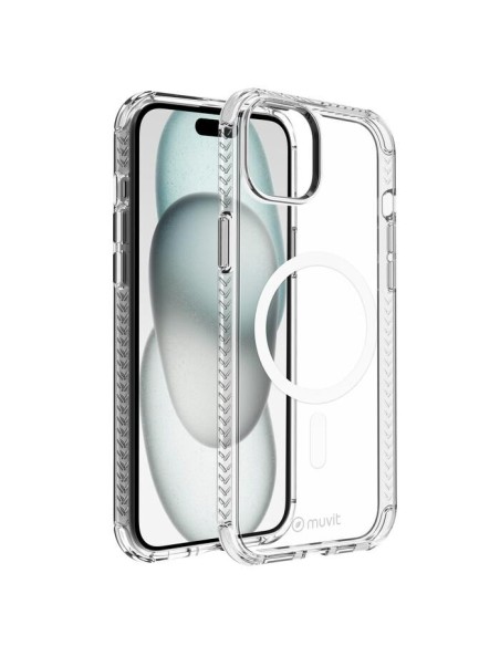 COQUE TRANSPARENTE MAGSAFE 3M IPHONE 15 PLUS