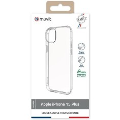 COQUE TRANSPARENTE RECYCLEE IPHONE 15 PLUS 2