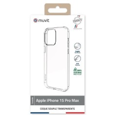 COQUE TRANSPARENTE RECYCLEE IPHONE 15 PRO MAX 2
