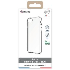 COQUE TRANSPARENTE RECYCLEE IPHONE SE/8/7/6S/6 2
