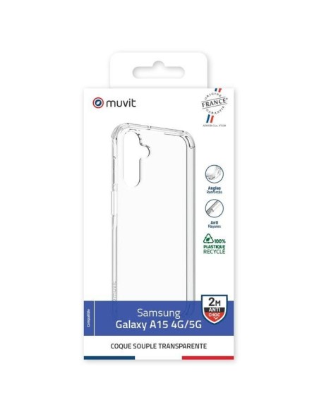 COQUE TRANSPARENTE RECYCLEE SAMSUNG GALAXY A15 4G/5G