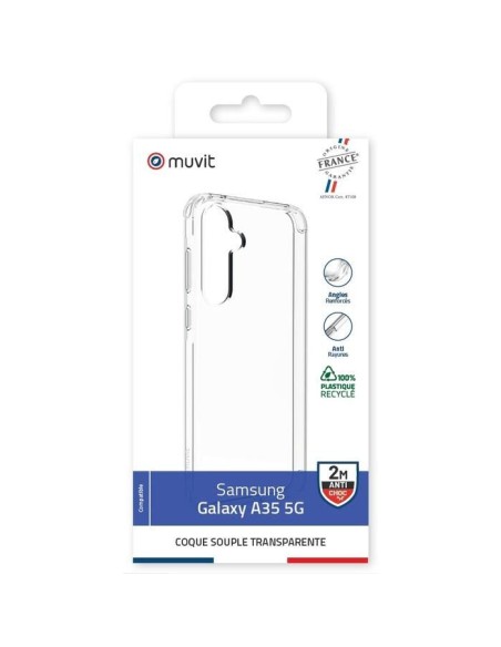 COQUE TRANSPARENTE RECYCLEE SAMSUNG GALAXY A35 5G