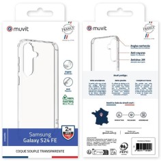 COQUE TRANSPARENTE RECYCLEE SAMSUNG GALAXY S24 FE 2