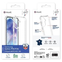 COQUE TRANSPARENTE RENFORCE 3M SAMSUNG GALAXY A36/A56 2