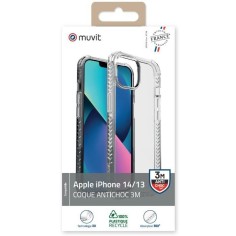 COQUE TRANSPARENTE RENFORCEE 3M IPHONE 14/13 2