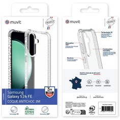 COQUE TRANSPARENTE RENFORCEE 3M SAMSUNG GALAXY S24 FE 2