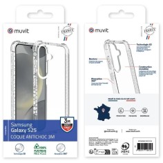 COQUE TRANSPARENTE RENFORCEE 3M SAMSUNG GALAXY S25 2