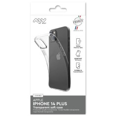 MYWAY FRANCE COQUE SOUPLE TRANSPARENTE IPHONE 14 PLUS 2