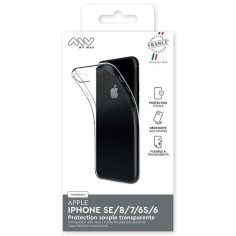 MYWAY FRANCE COQUE SOUPLE TRANSPARENTE IPHONE SE/8/7/6S/6 2