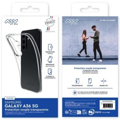 MYWAY FRANCE COQUE SOUPLE TRANSPARENTE SAMSUNG GALAXY A36 5G 2