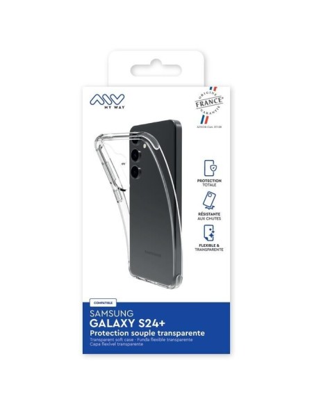 MYWAY FRANCE COQUE SOUPLE TRANSPARENTE SAMSUNG GALAXY S24+