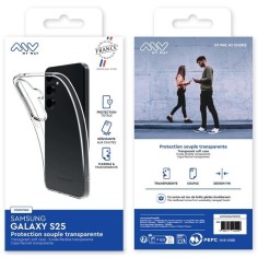 MYWAY FRANCE COQUE SOUPLE TRANSPARENTE SAMSUNG GALAXY S25 2