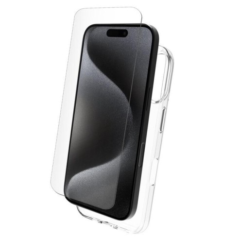MYWAY FRANCE PACK COQUE SOUPLE + VERRE TREMPE IPHONE 16