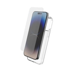MYWAY FRANCE PACK COQUE SOUPLE + VERRE TREMPE IPHONE 15 PRO MAX