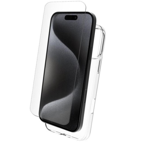 MYWAY FRANCE PACK COQUE SOUPLE + VERRE TREMPE IPHONE 16 PRO MAX