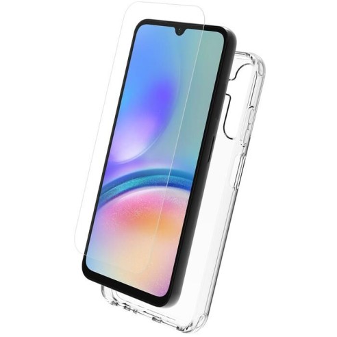 MYWAY FRANCE PACK COQUE SOUPLE + VERRE TREMPE SAMSUNG GALAXY A05S