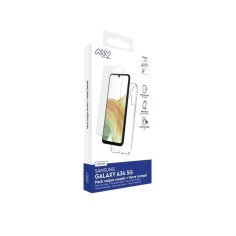 MYWAY FRANCE PACK COQUE SOUPLE + VERRE TREMPE SAMSUNG GALAXY A34 5G 2