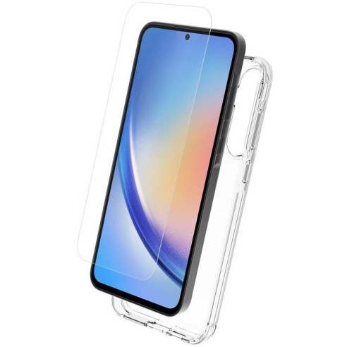 MYWAY FRANCE PACK COQUE SOUPLE + VERRE TREMPE SAMSUNG GALAXY A35 5G