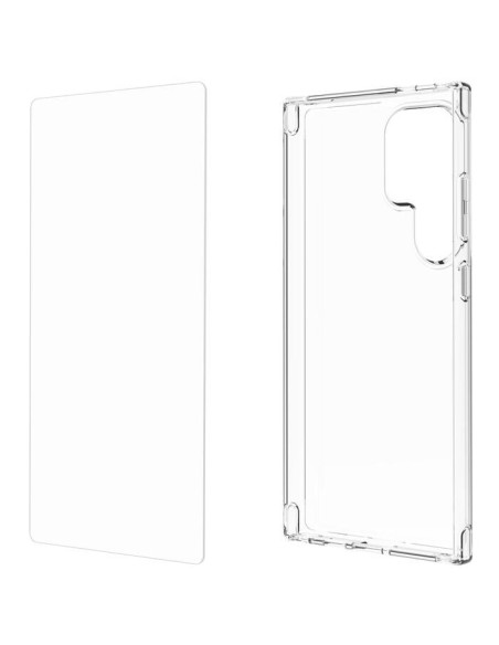 MYWAY FRANCE PACK COQUE SOUPLE + VERRE TREMPE SAMSUNG GALAXY S24 ULTRA