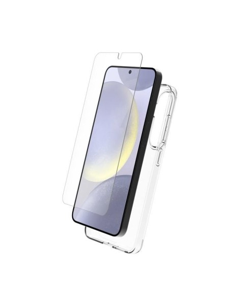 MYWAY FRANCE PACK COQUE SOUPLE + VERRE TREMPE SAMSUNG GALAXY S25+