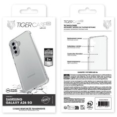 TIGER CASE LITE FRANCE COQUE TRANSPARENTE 2M SAMSUNG GALAXY A26 5G GARANTIE VIE 2