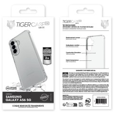 TIGER CASE LITE FRANCE COQUE TRANSPARENTE 2M SAMSUNG GALAXY A56 5G GARANTIE VIE 2