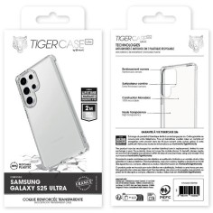 TIGER CASE LITE FRANCE COQUE TRANSPARENTE 2M SAMSUNG GALAXY S25 ULTRA GARANTIE VIE 2