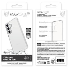 TIGER CASE LITE FRANCE COQUE TRANSPARENTE 2M SAMSUNG GALAXY S25+ GARANTIE VIE 2