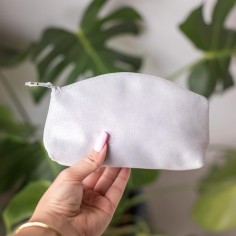 Maxi Trousse à trésors en cuir Pailleté Perle