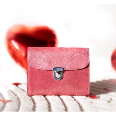 Sac Royal en cuir Pailleté Rouge Tagada