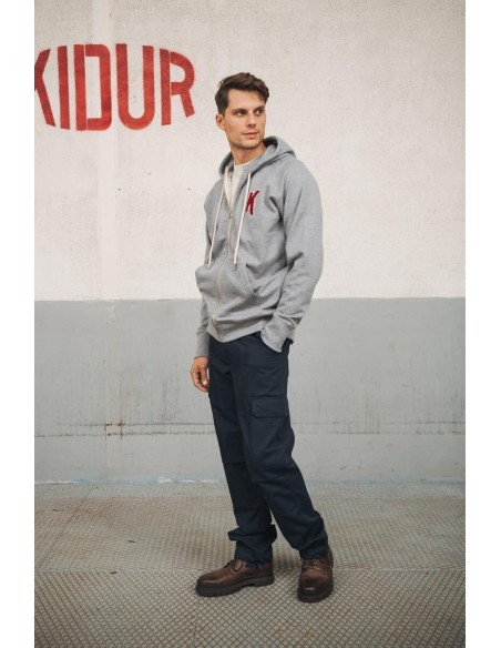 Sweat à Capuche Smocky Broderie